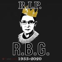 RIP Notorious RBG Ruth Bader Ginsburg 1933-2020 Women's Hoodie thumb 2