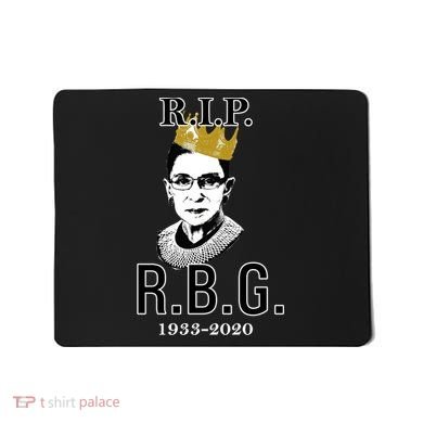RIP Notorious RBG Ruth Bader Ginsburg 1933-2020 Mousepad