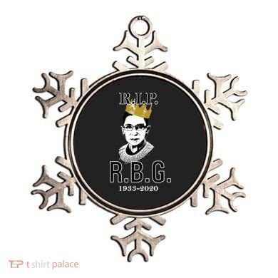 RIP Notorious RBG Ruth Bader Ginsburg 1933-2020 Ornament