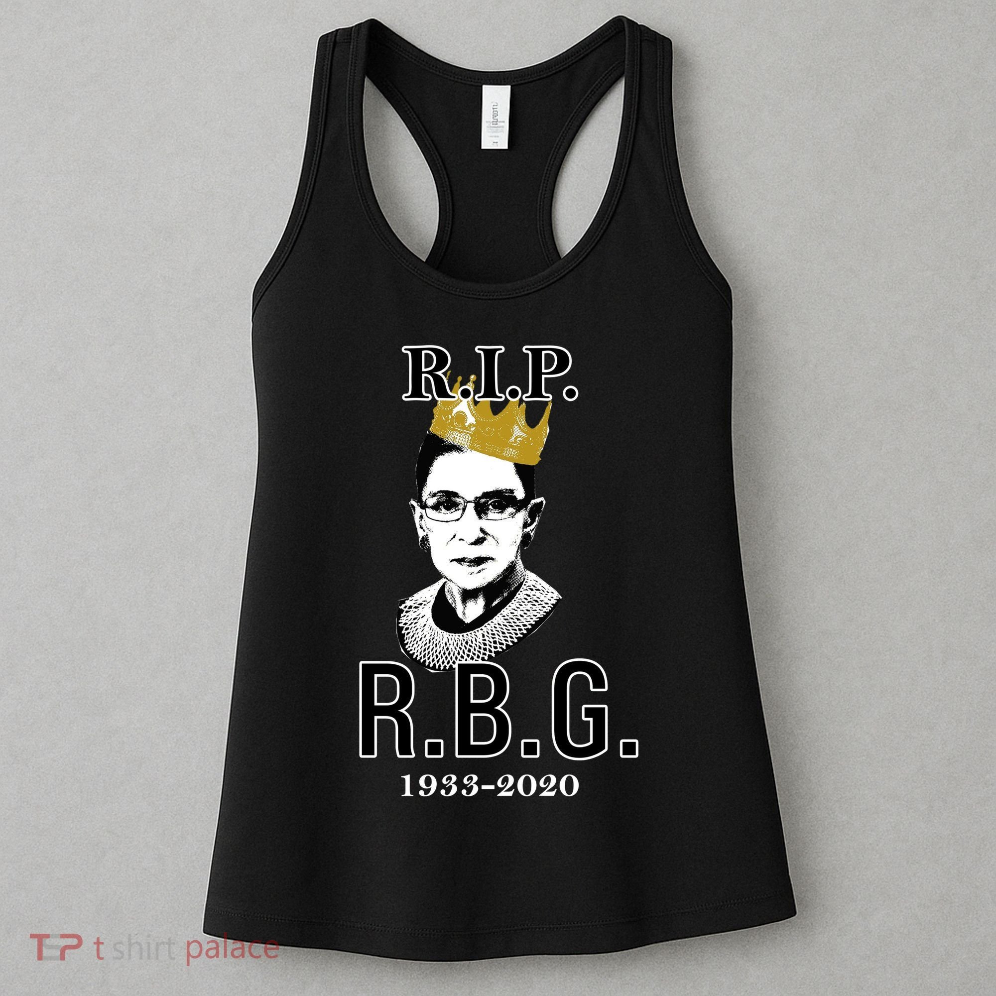 RIP Notorious RBG Ruth Bader Ginsburg 1933-2020 Women's Tank Top