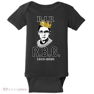 RIP Notorious RBG Ruth Bader Ginsburg 1933-2020 Baby Bodysuit