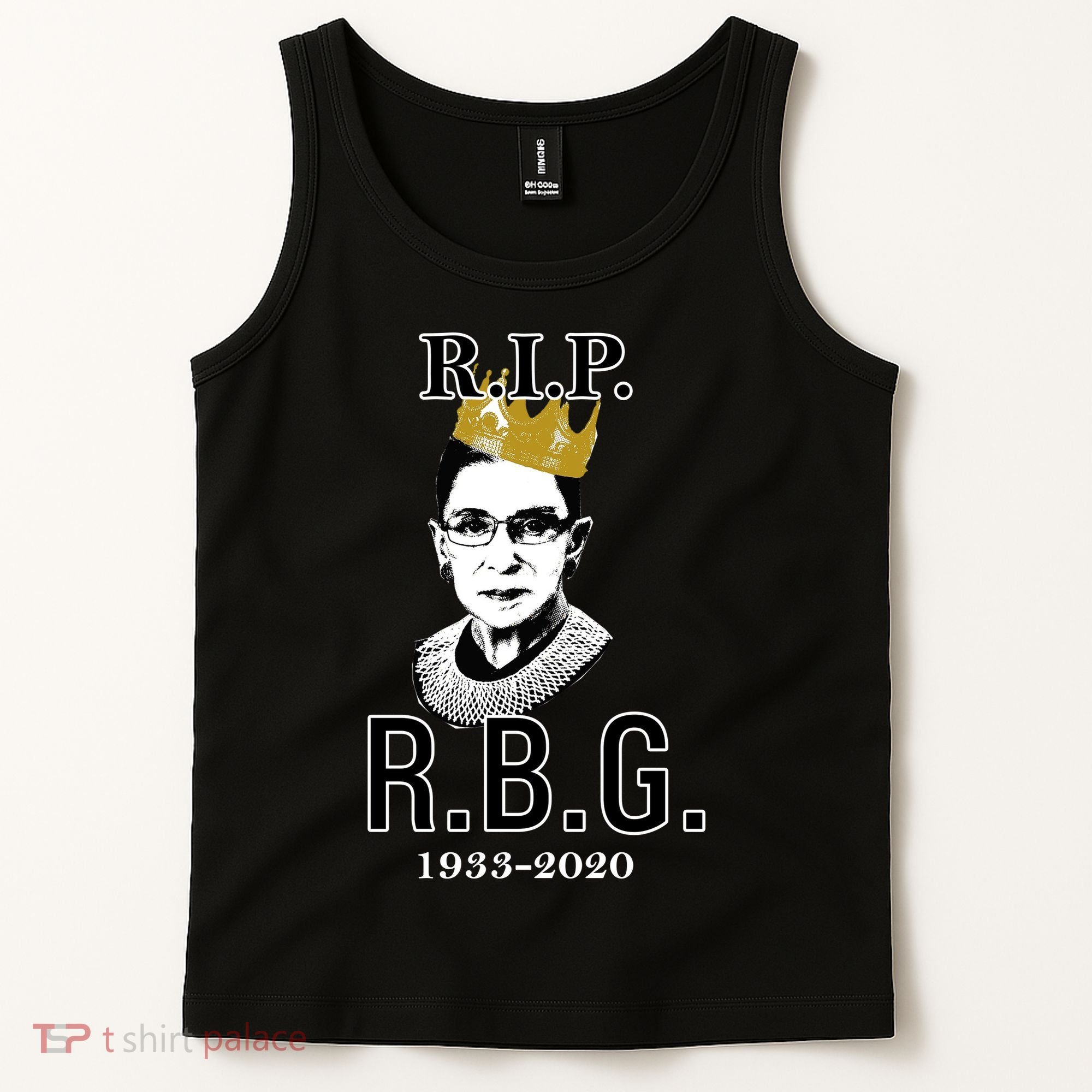 RIP Notorious RBG Ruth Bader Ginsburg 1933-2020 Tank Top