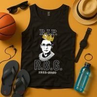 RIP Notorious RBG Ruth Bader Ginsburg 1933-2020 Tank Top thumb 4