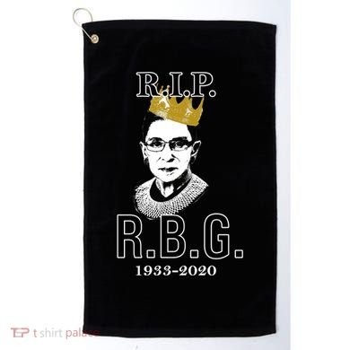 RIP Notorious RBG Ruth Bader Ginsburg 1933-2020 Golf Towel