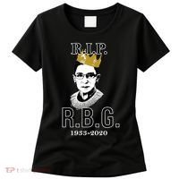 RIP Notorious RBG Ruth Bader Ginsburg 1933-2020 Women's T-Shirt thumb 0