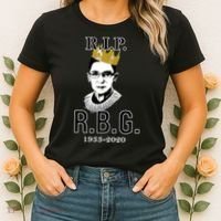 RIP Notorious RBG Ruth Bader Ginsburg 1933-2020 Women's T-Shirt thumb 2