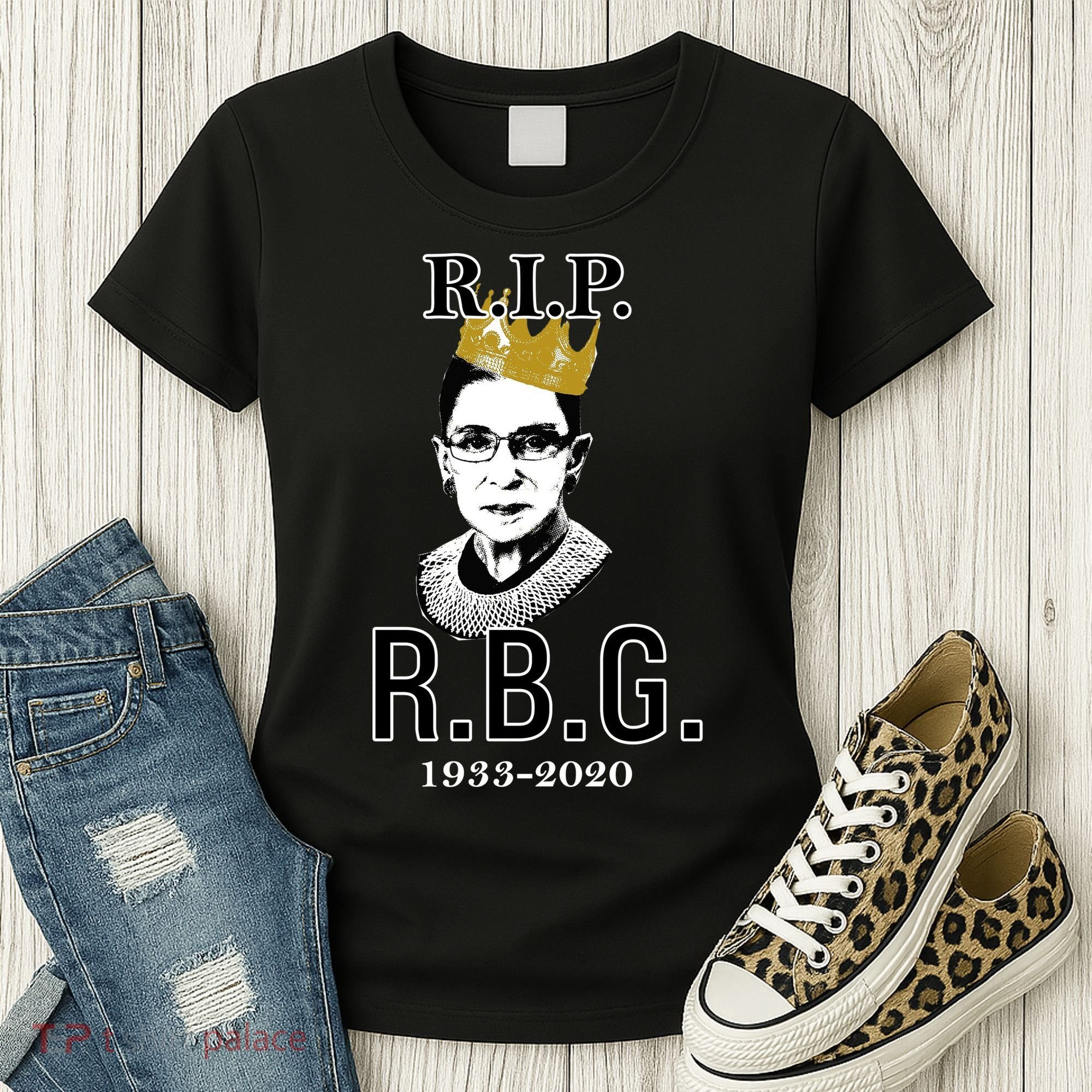 RIP Notorious RBG Ruth Bader Ginsburg 1933-2020 Women's T-Shirt