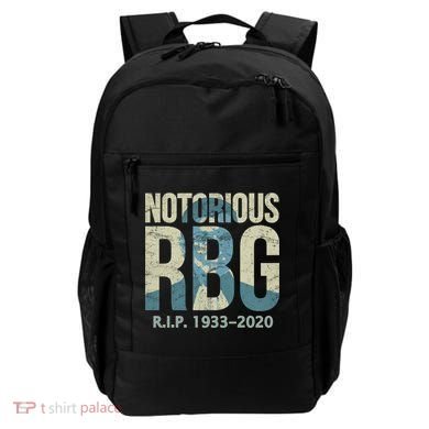 RIP Notorious RBG Ruth Ginsburg 1933-2020 Backpack