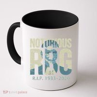 RIP Notorious RBG Ruth Ginsburg 1933-2020 Coffee Mug thumb 0