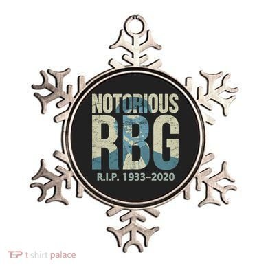 RIP Notorious RBG Ruth Ginsburg 1933-2020 Ornament