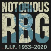 RIP Notorious RBG Ruth Ginsburg 1933-2020 Ornament thumb 1