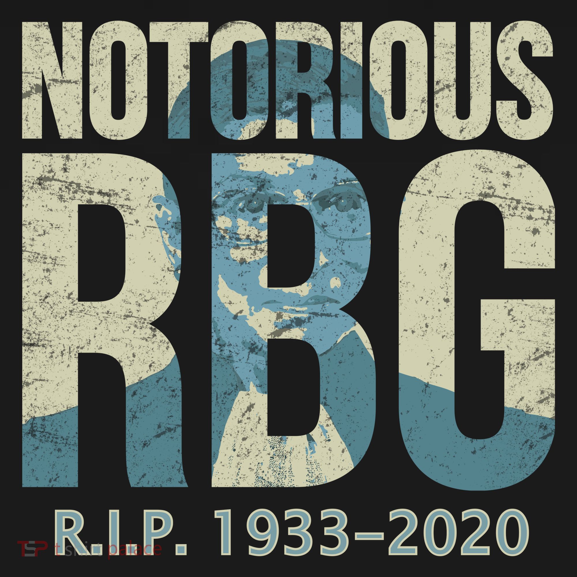 RIP Notorious RBG Ruth Ginsburg 1933-2020 Ornament