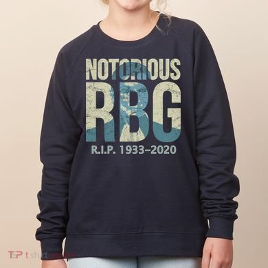 RIP Notorious RBG Ruth Ginsburg 1933-2020 Women's Sweatshirt