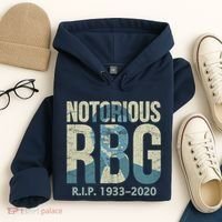 RIP Notorious RBG Ruth Ginsburg 1933-2020 Hoodie thumb 4