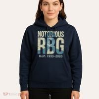 RIP Notorious RBG Ruth Ginsburg 1933-2020 Hoodie thumb 5