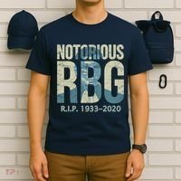 RIP Notorious RBG Ruth Ginsburg 1933-2020 T-Shirt thumb 6