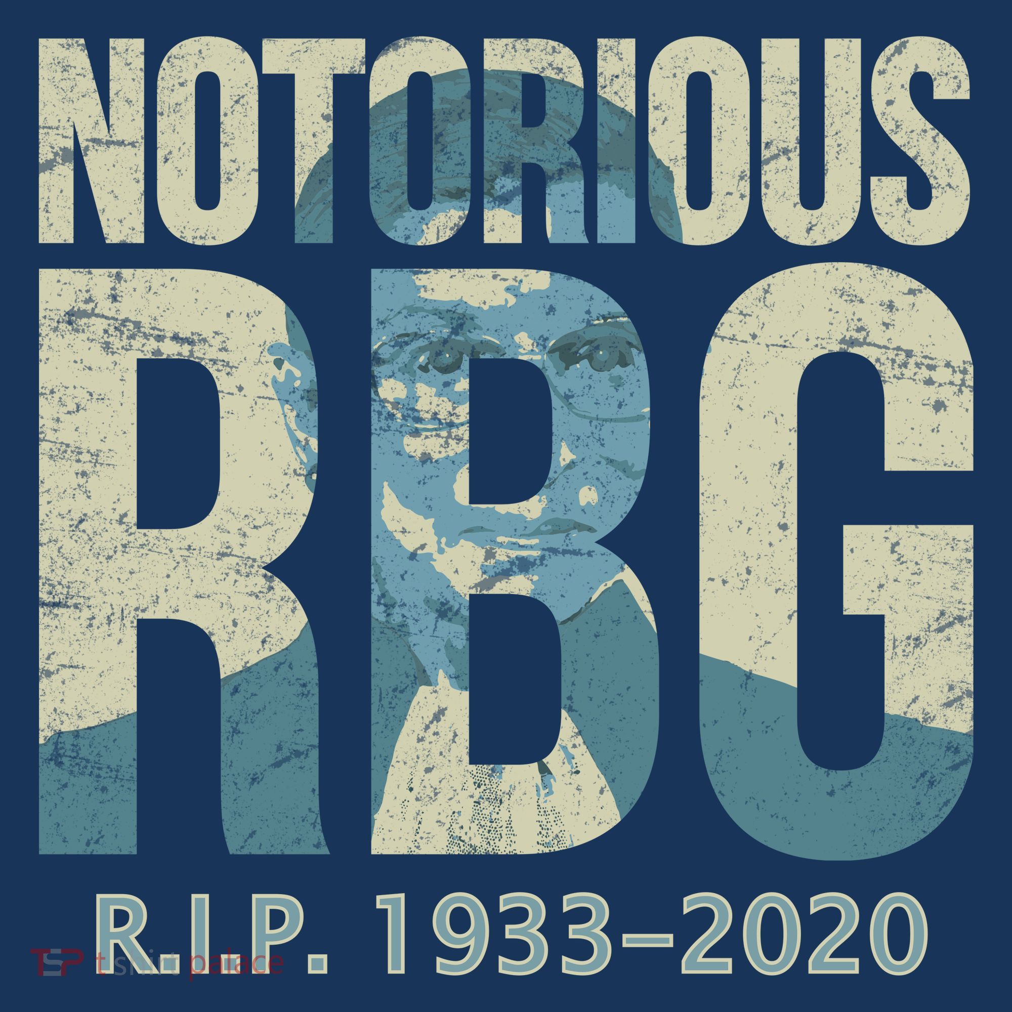 RIP Notorious RBG Ruth Ginsburg 1933-2020 Mousepad