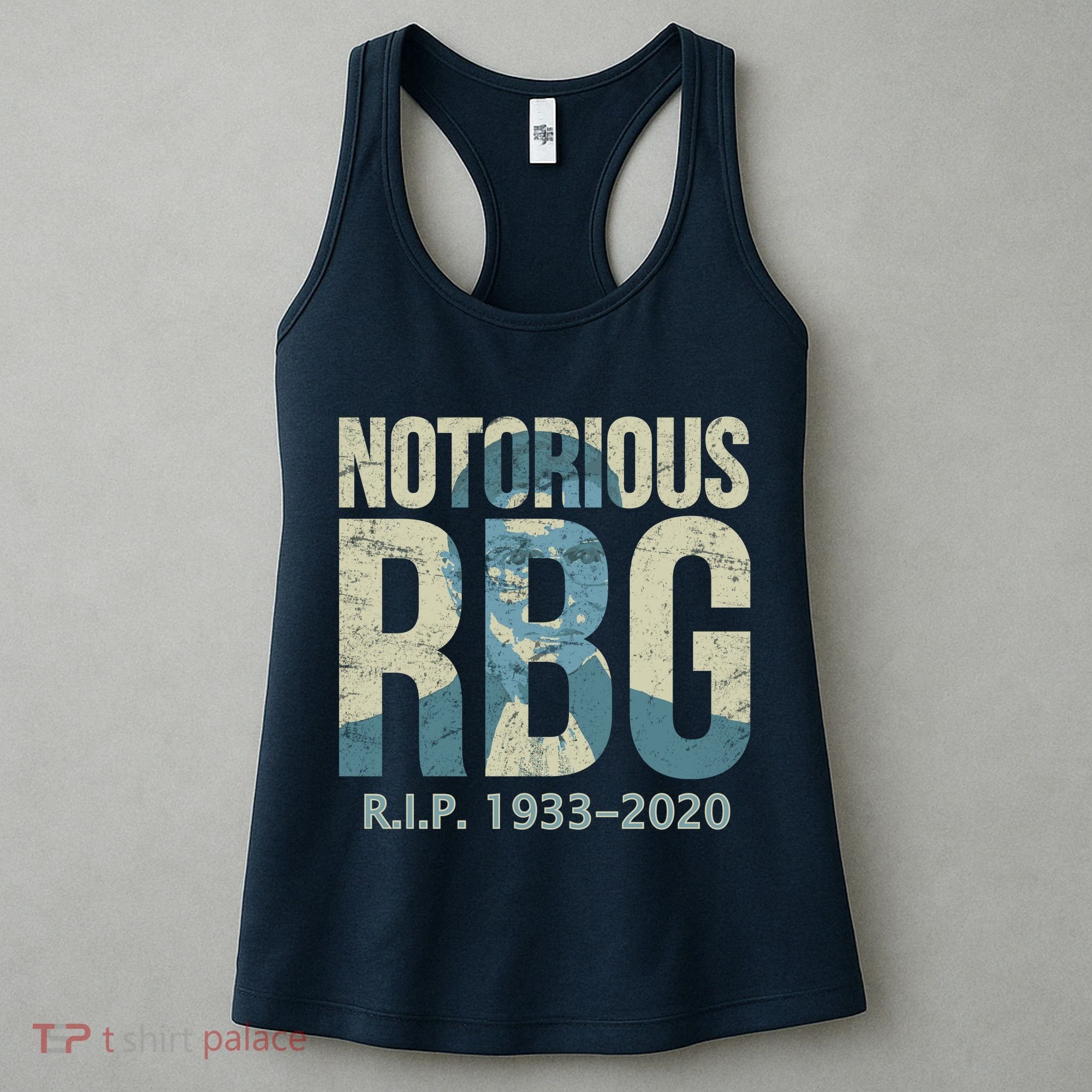 RIP Notorious RBG Ruth Ginsburg 1933-2020 Women's Tank Top