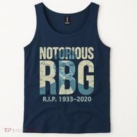 RIP Notorious RBG Ruth Ginsburg 1933-2020 Tank Top thumb 2