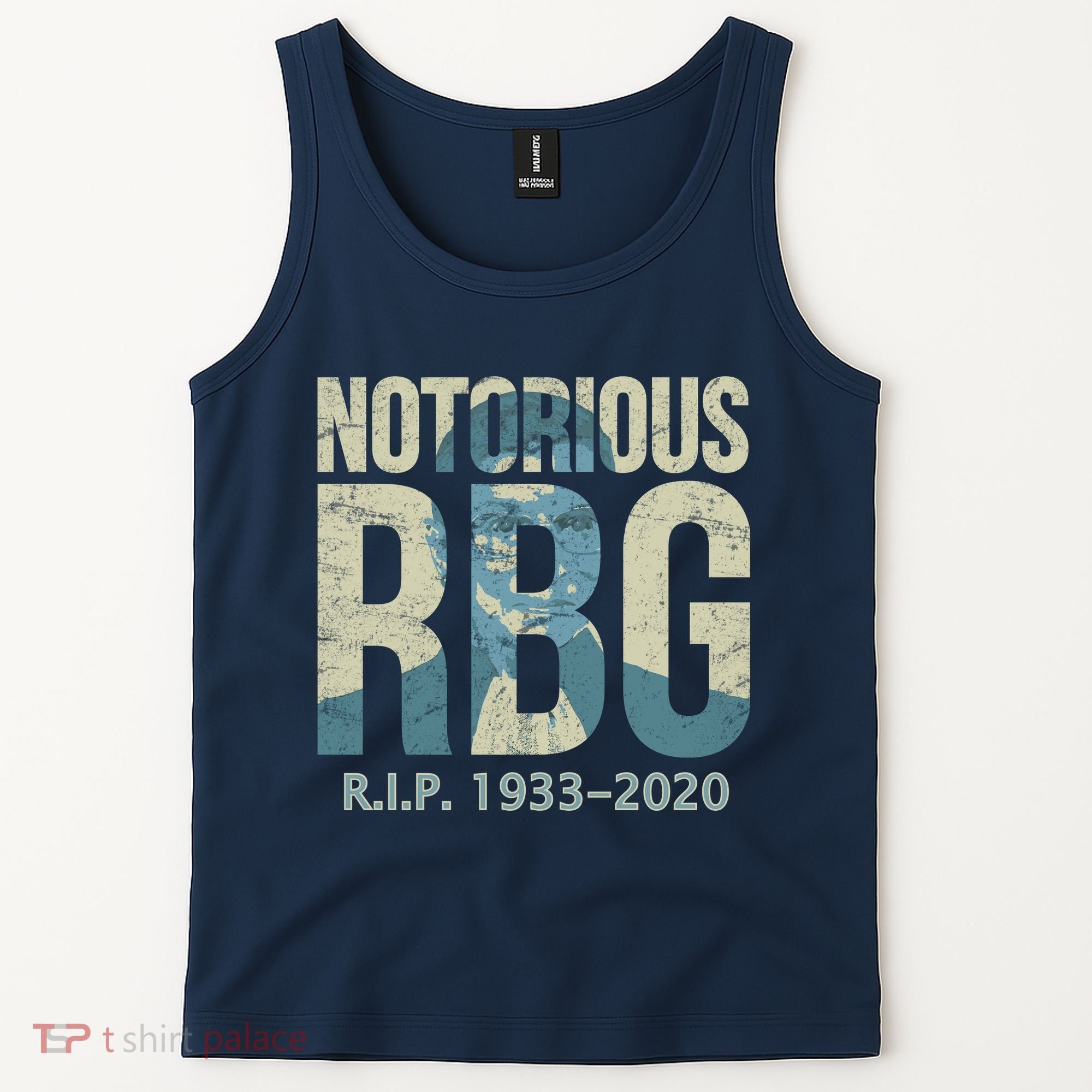 RIP Notorious RBG Ruth Ginsburg 1933-2020 Tank Top