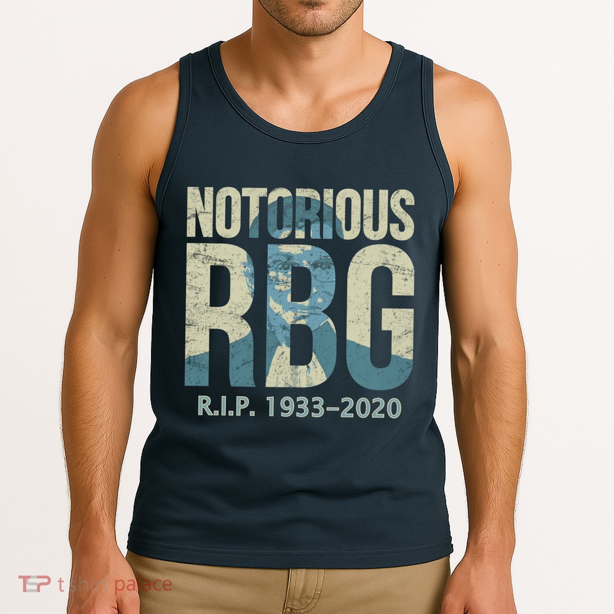 RIP Notorious RBG Ruth Ginsburg 1933-2020 Tank Top