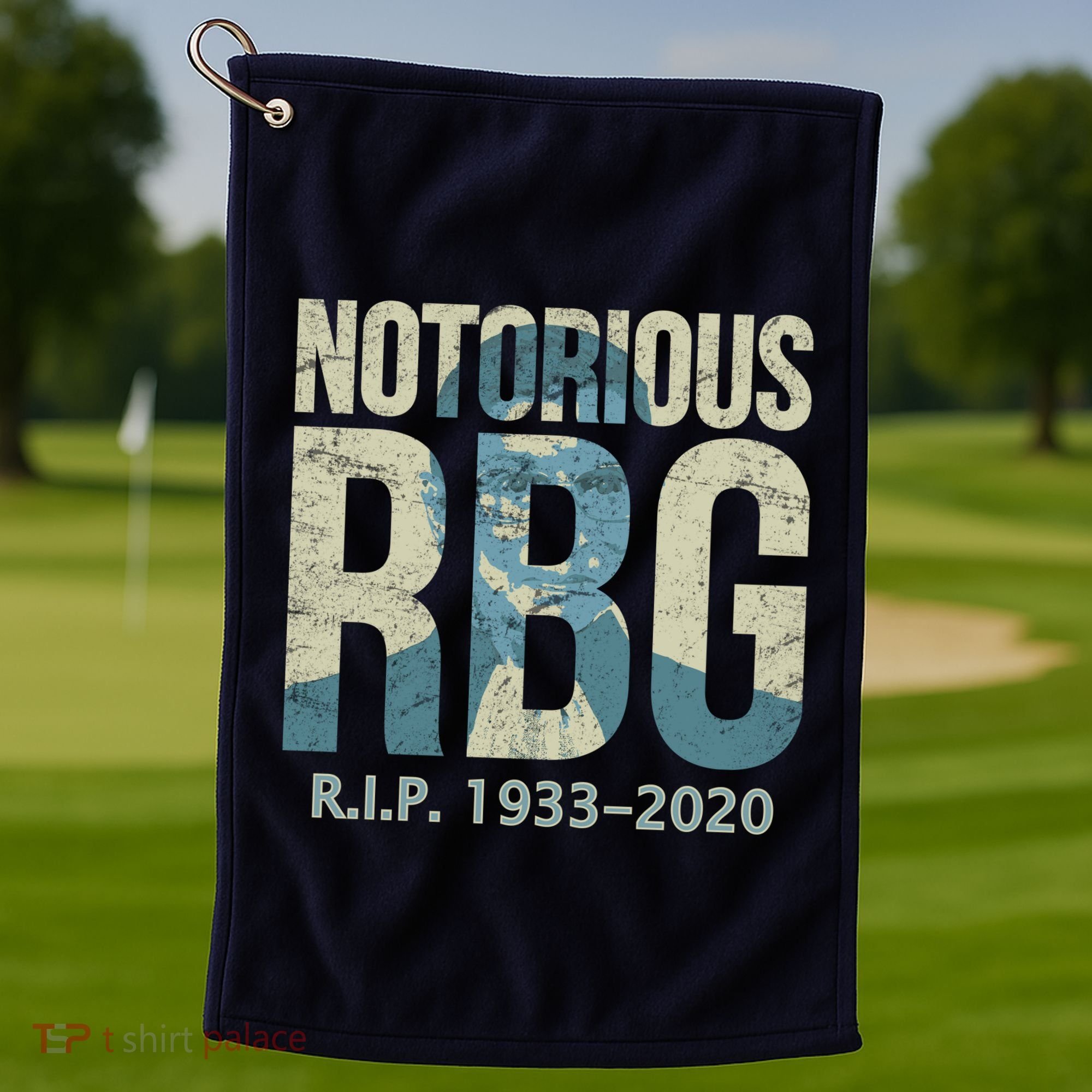 RIP Notorious RBG Ruth Ginsburg 1933-2020 Golf Towel