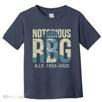 RIP Notorious RBG Ruth Ginsburg 1933-2020 Toddler T-Shirt thumb 0