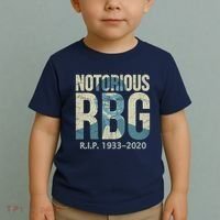 RIP Notorious RBG Ruth Ginsburg 1933-2020 Toddler T-Shirt thumb 2