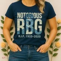 RIP Notorious RBG Ruth Ginsburg 1933-2020 Women's T-Shirt thumb 2