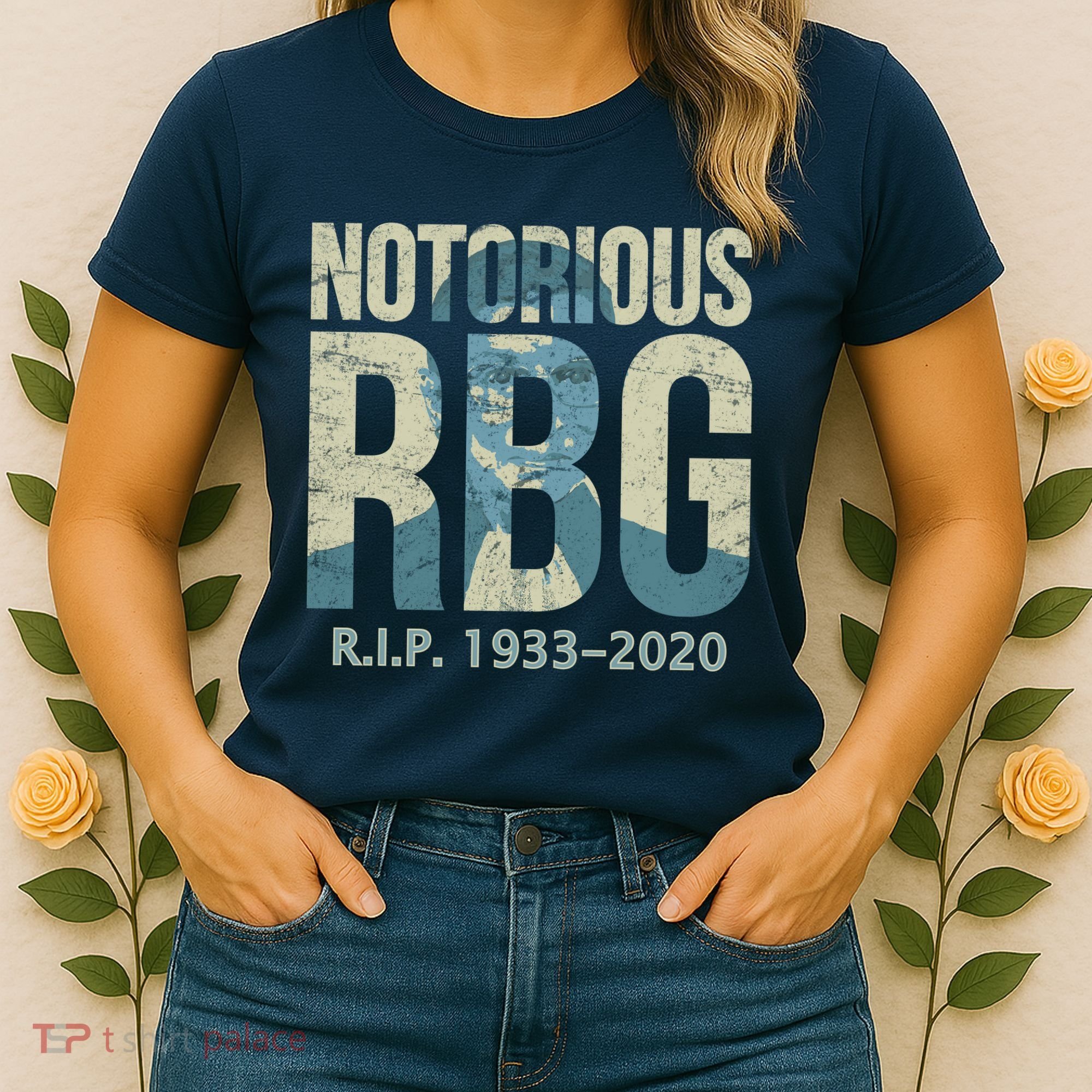 RIP Notorious RBG Ruth Ginsburg 1933-2020 Women's T-Shirt