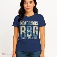 RIP Notorious RBG Ruth Ginsburg 1933-2020 Women's T-Shirt thumb 4