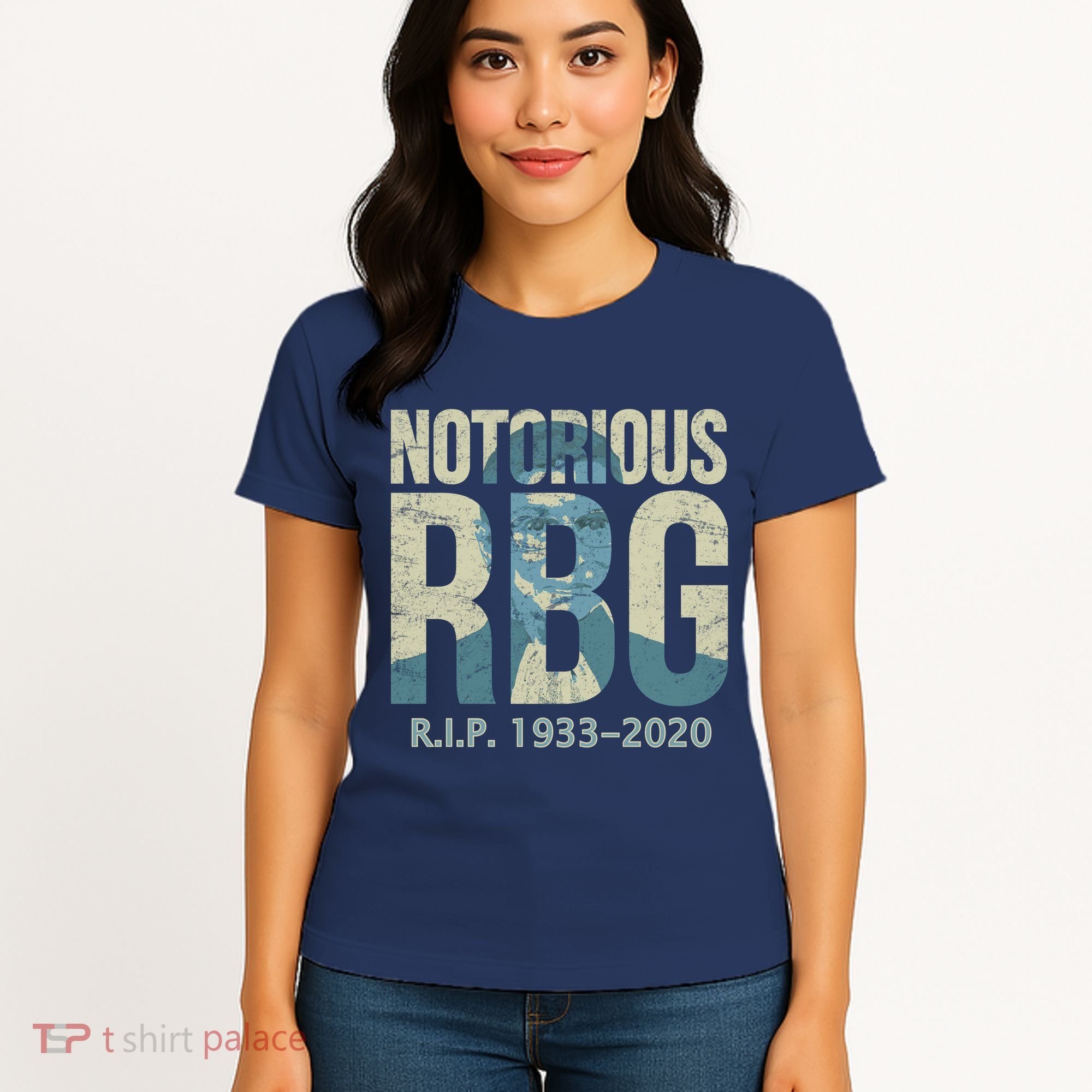 RIP Notorious RBG Ruth Ginsburg 1933-2020 Women's T-Shirt
