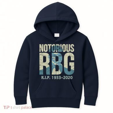 RIP Notorious RBG Ruth Ginsburg 1933-2020 Kids Hoodie