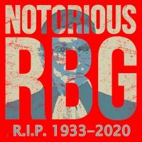 RIP Notorious RBG Ruth Ginsburg 1933-2020 Santa Hat thumb 1