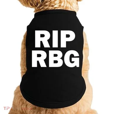 RIP RBG Doggie Tank