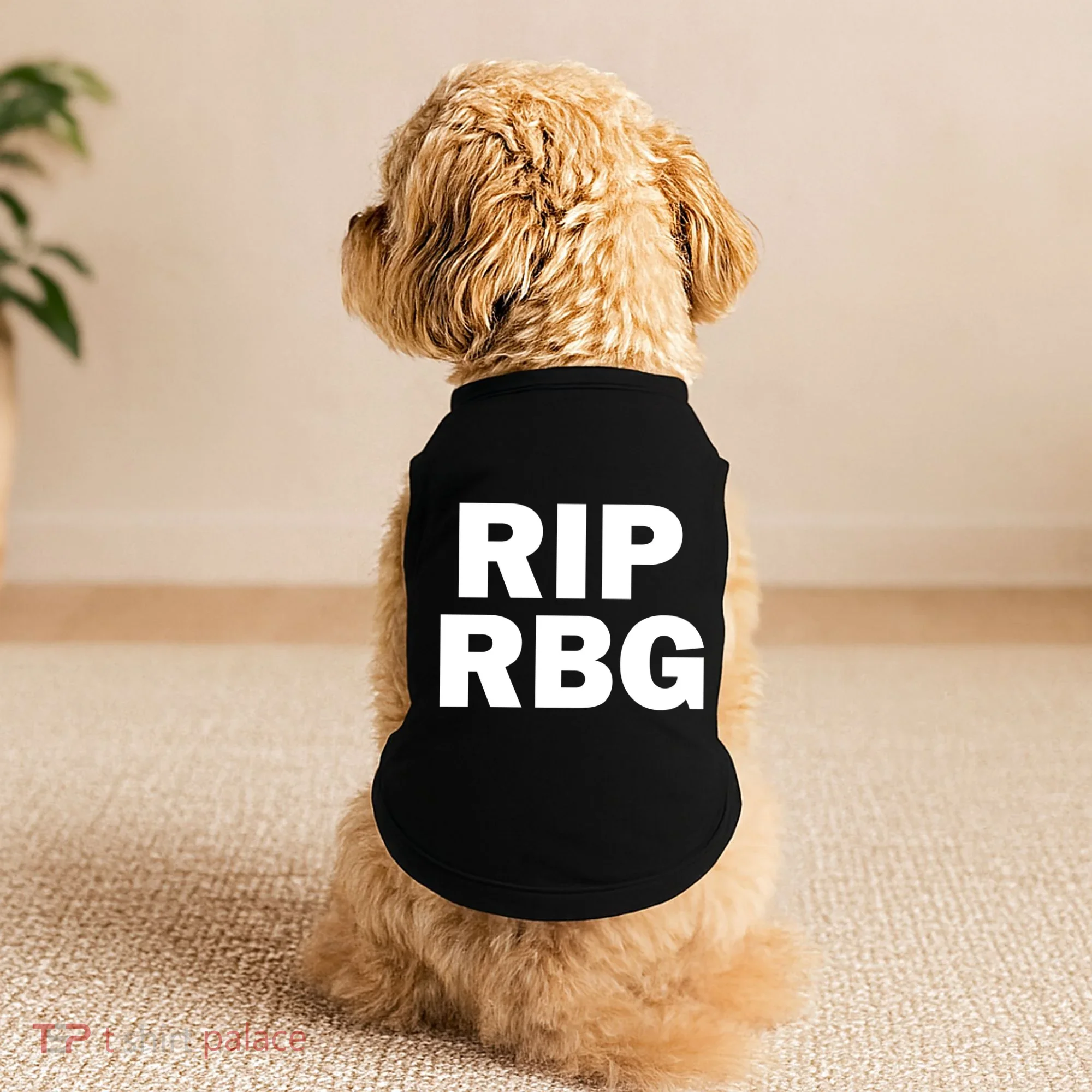 RIP RBG Doggie Tank