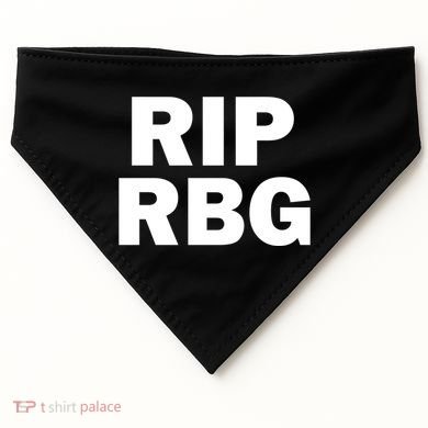 RIP RBG USA-Made Doggie Bandana