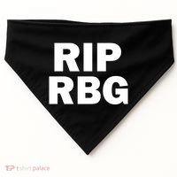 RIP RBG USA-Made Doggie Bandana thumb 0