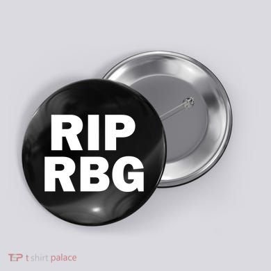 RIP RBG Button