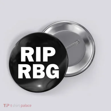 RIP RBG Button