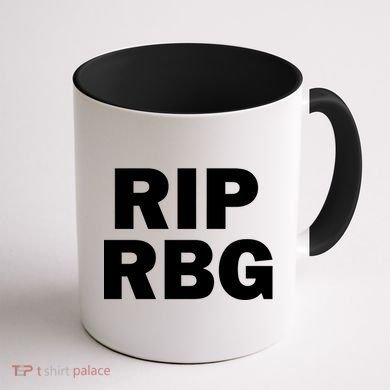 RIP RBG Coffee Mug back