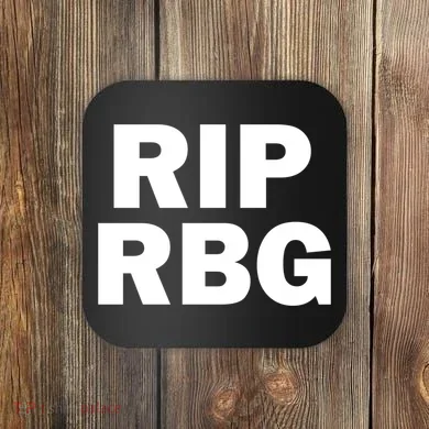 RIP RBG Coaster