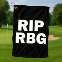 RIP RBG Golf Towel thumb 1