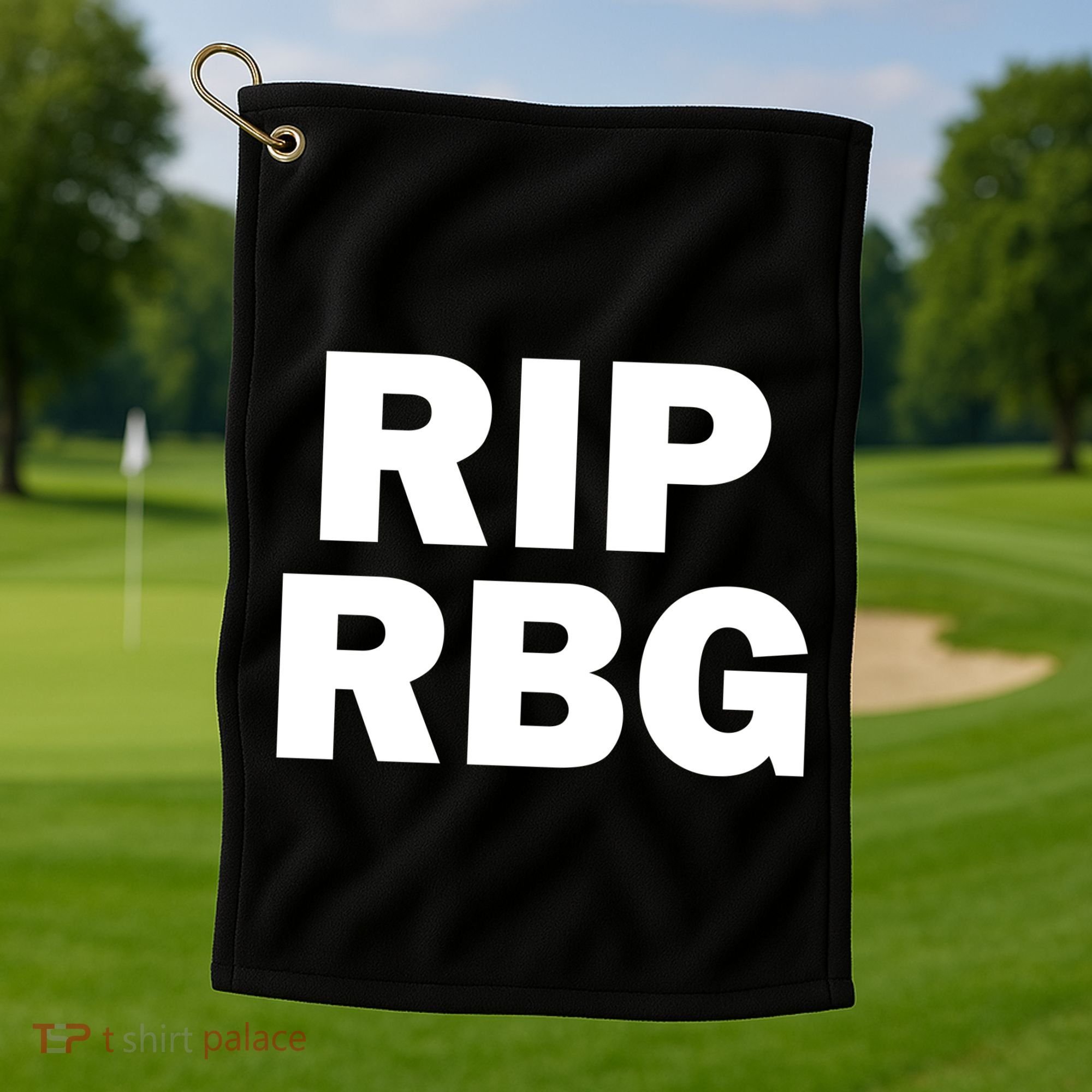 RIP RBG Golf Towel