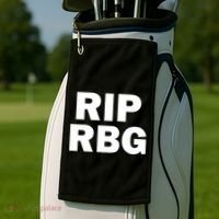 RIP RBG Golf Towel thumb 2