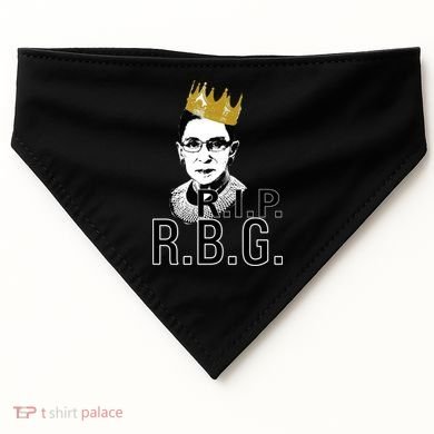 RIP RBG Ruth Bader Ginsburg USA-Made Doggie Bandana