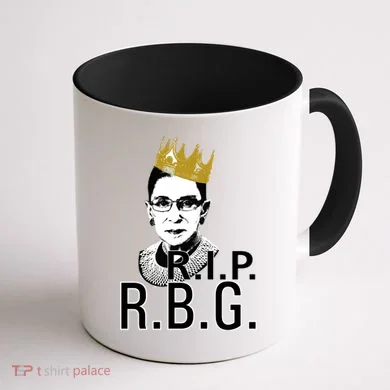 RIP RBG Ruth Bader Ginsburg Coffee Mug back