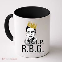 RIP RBG Ruth Bader Ginsburg Coffee Mug thumb 0