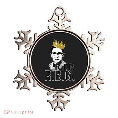 RIP RBG Ruth Bader Ginsburg Ornament