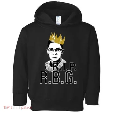 RIP RBG Ruth Bader Ginsburg Toddler Hoodie